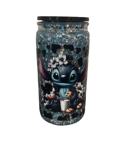 16oz snow globe tumbler