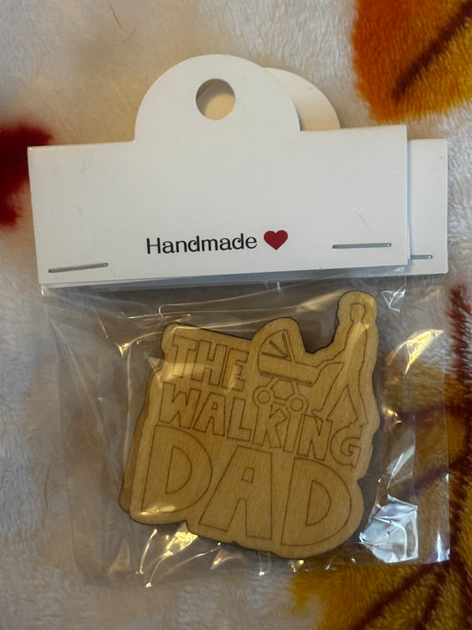 The Walking Dad Magnet