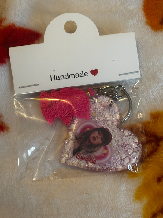 Singer Girl Keychain