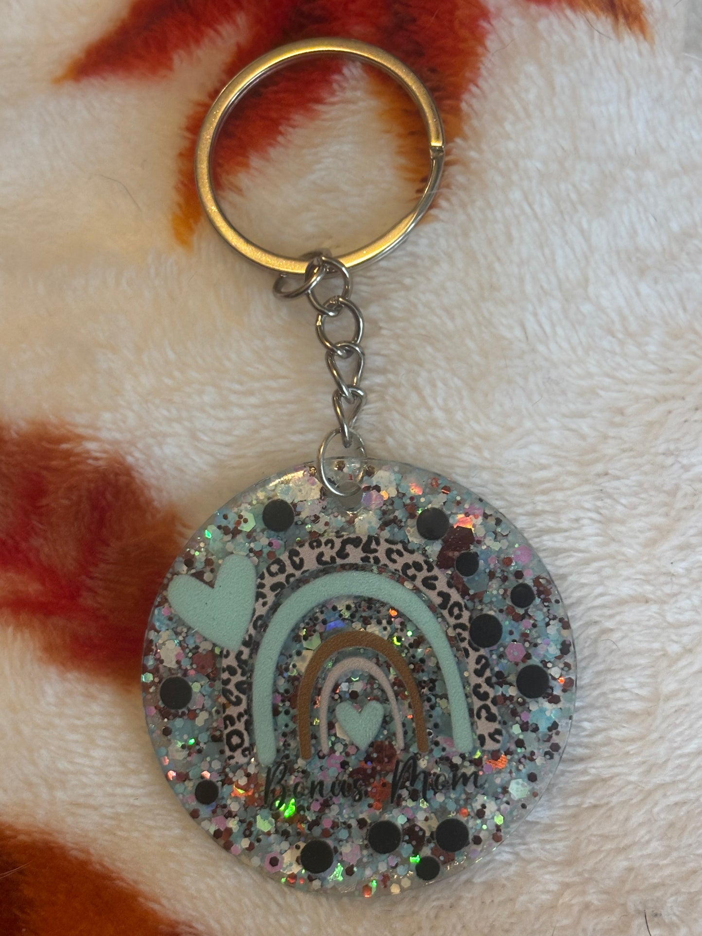 Bonus Mom Keychain