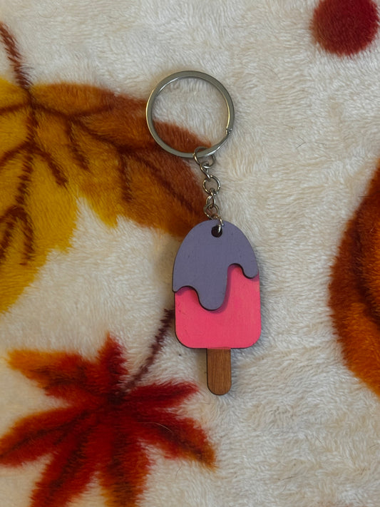 Popsicle Keychain
