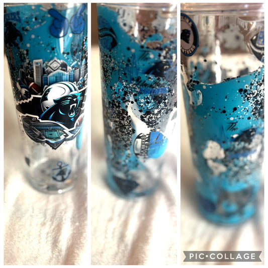 Carolina Football 24oz Acrylic Lava Snowglobe
